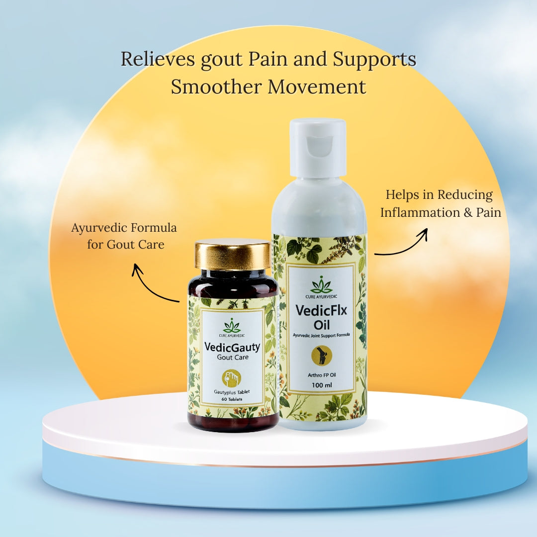 VedicGauty & VedicFlx Oil Combo Pack of 2