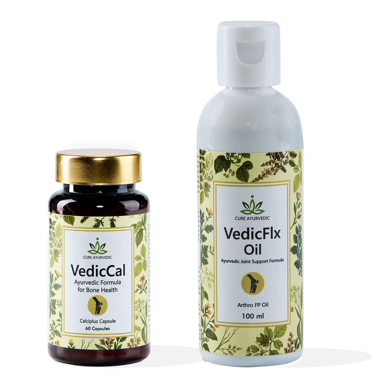 VedicCal & VedicFlx Oil Combo Pack of 2