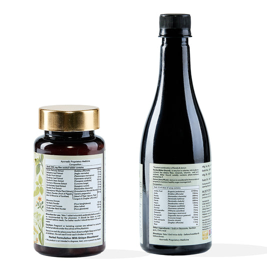 D Vedic Syrup & D Vedic Tablet Combo Pack of 2