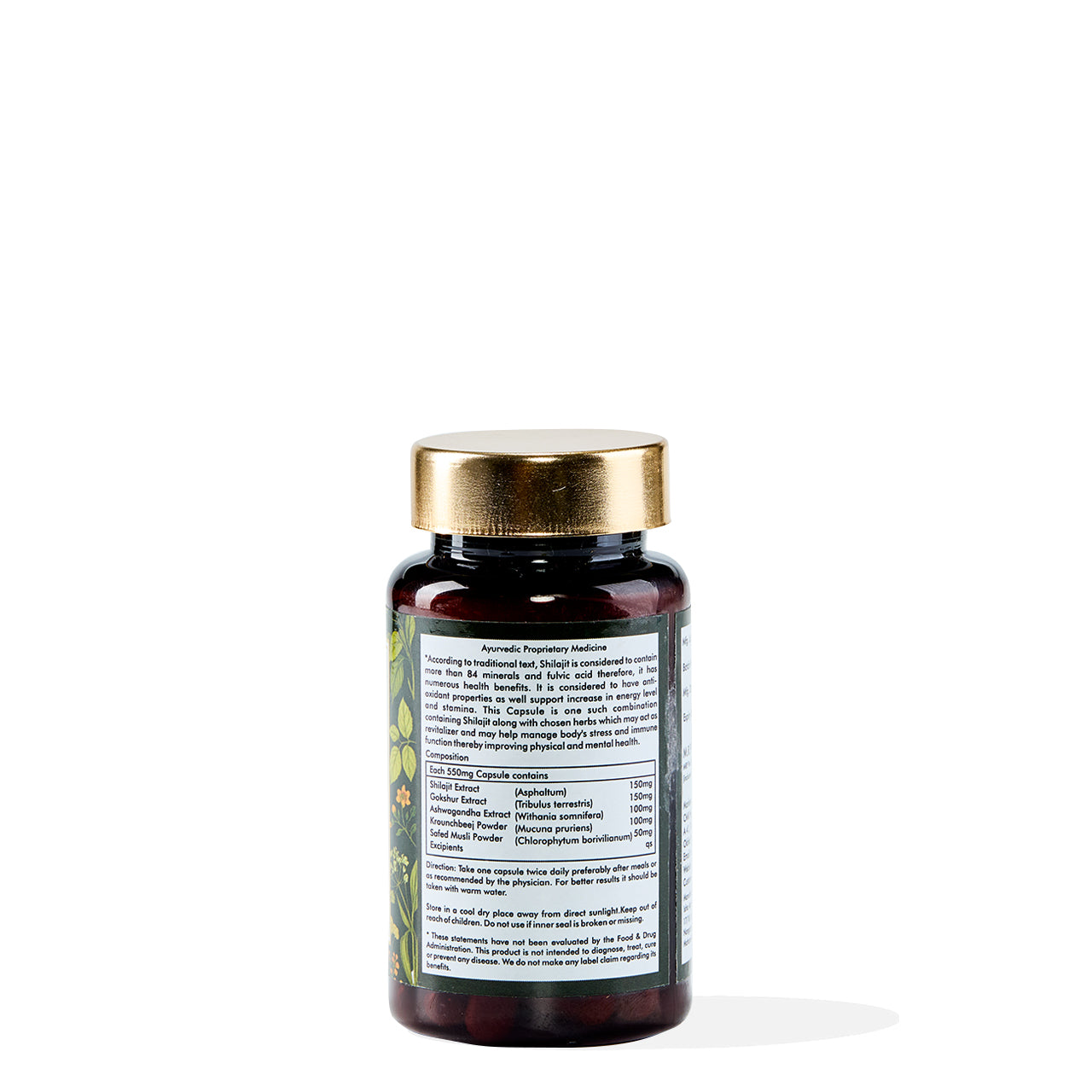 Vedic Shilajit - Capsules for Energy Boost and Vitality Support