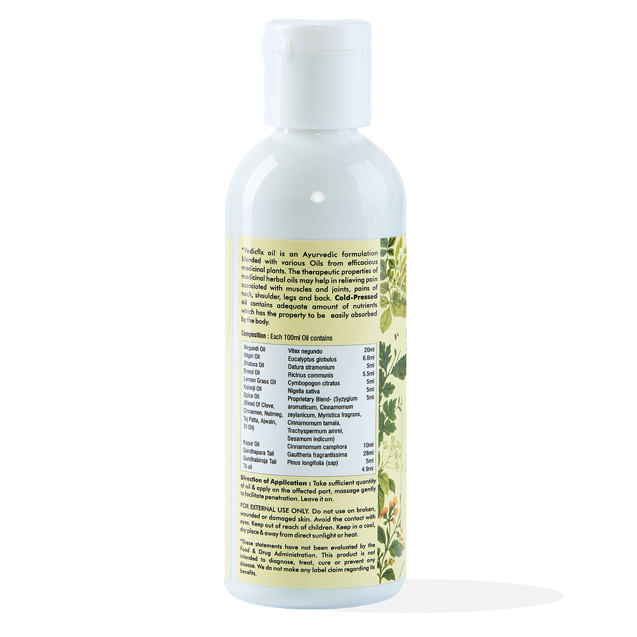 VedicFlx - Ayurvedic Oil for Joint Pain and Muscle Pain